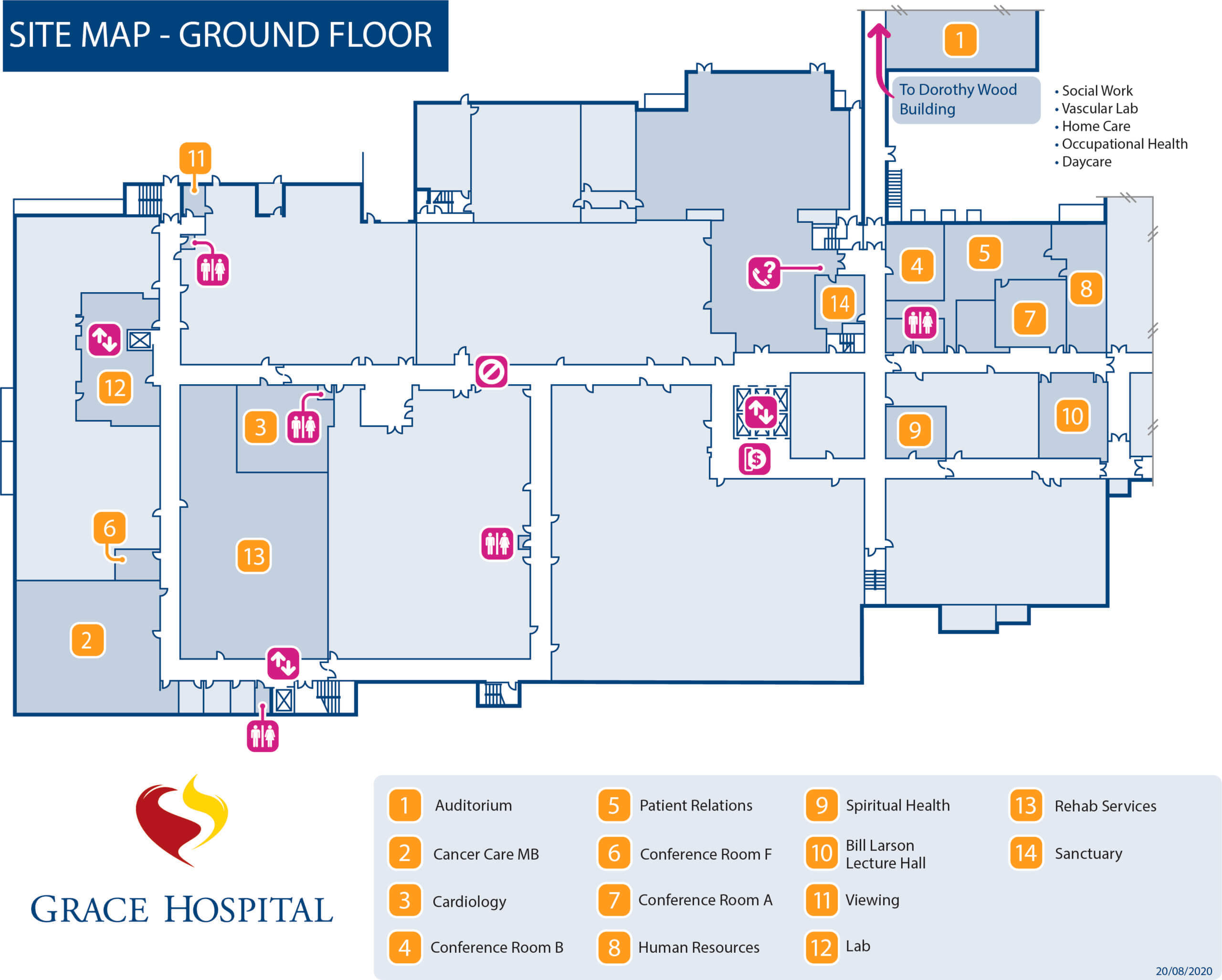 Hospital Floor Map Images